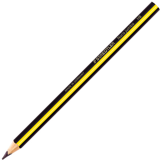 STAEDTLER Noris Jumbo Schreiblernstift Bleistift HB schwarz/gelb | 119