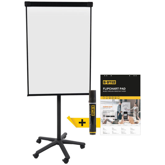Bi-Office AKTION: Flipchart KLASSIK + GRATIS 1 Boardmarker + 1 Flipchartblock | EA4806186