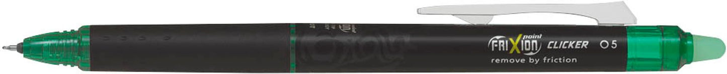 PILOT FRIXION point CLICKER Tintenroller schwarz 0,3 mm, 1 St.