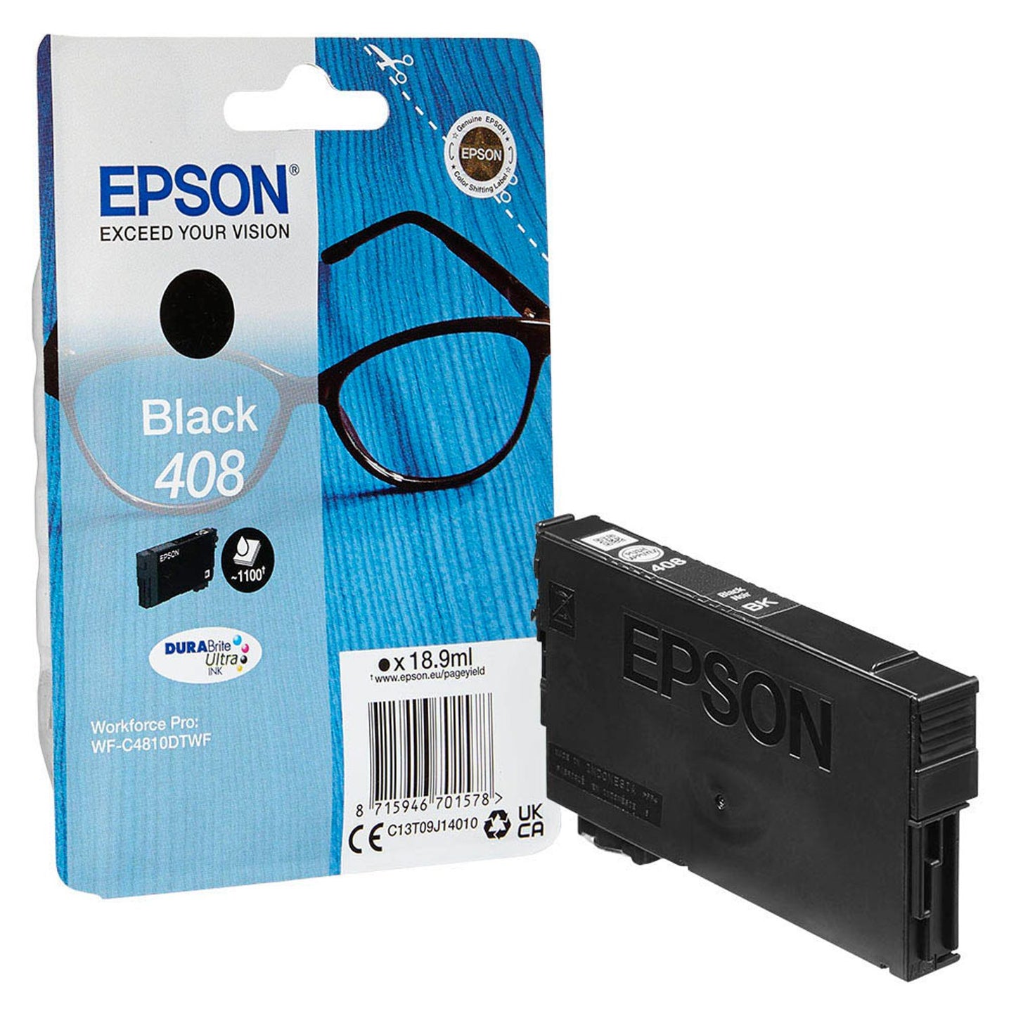 EPSON 408/T09J1 schwarz Druckerpatrone | C13T09J14010