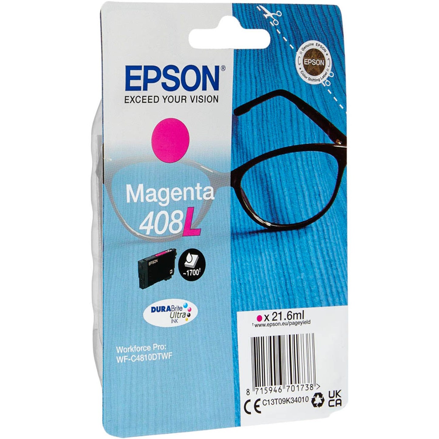 EPSON 408L/T09K3 magenta Druckerpatrone | C13T09K34010