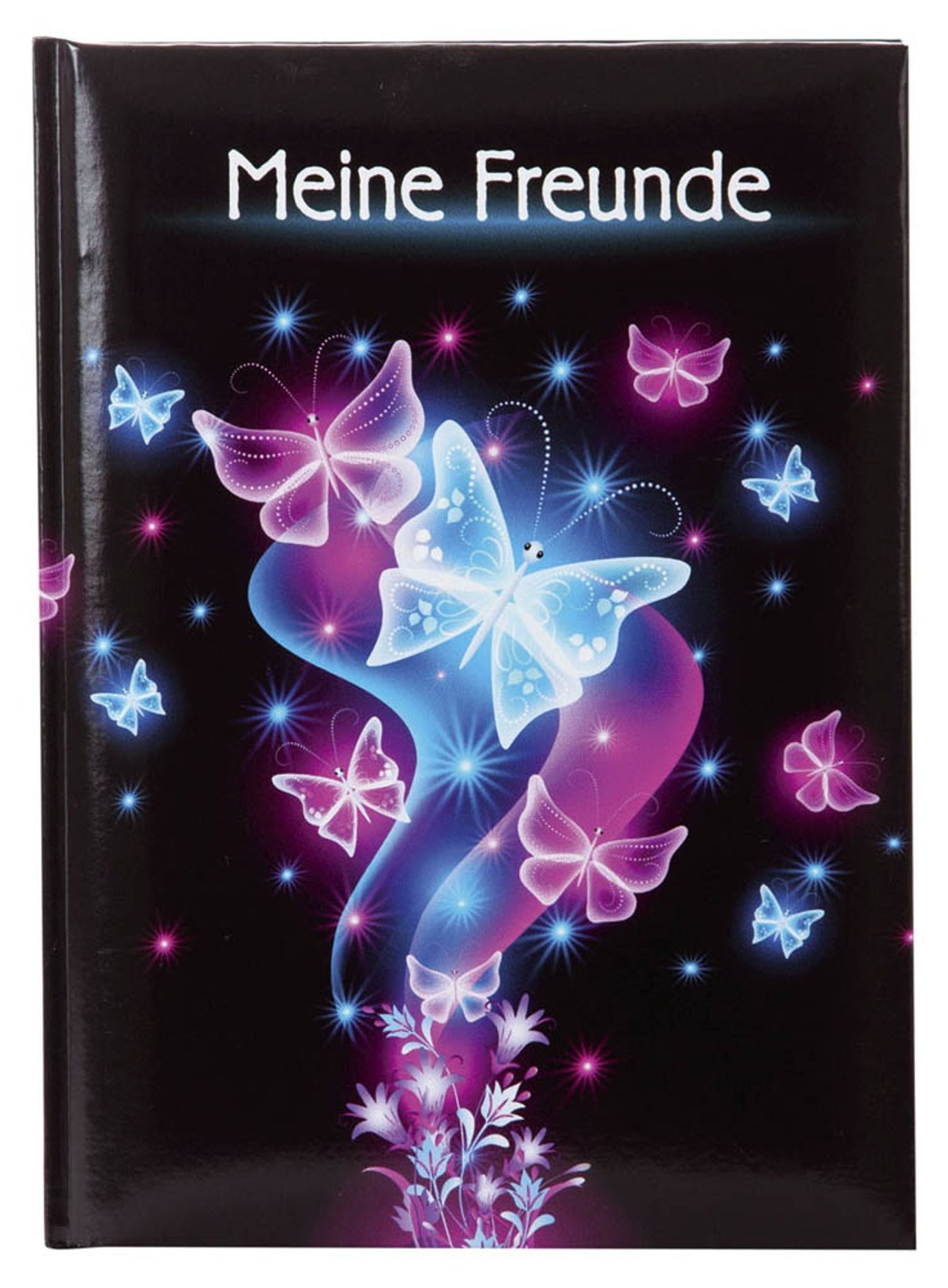 goldbuch Freundebuch ca. DIN A5 liniert, mehrfarbig Softcover 88 Seiten