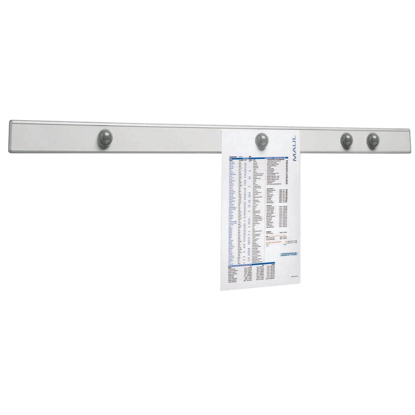 MAUL Design pro Magnetleiste silber 5,4 x 101,0 cm | 6250094
