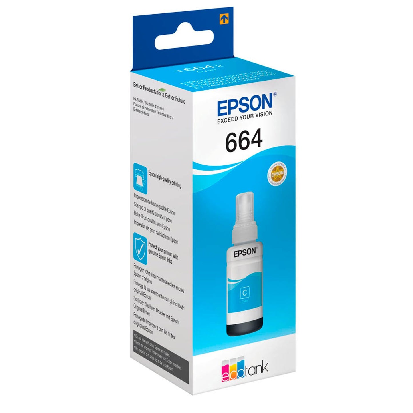 EPSON T6642 cyan Tintenflasche | C13T664240