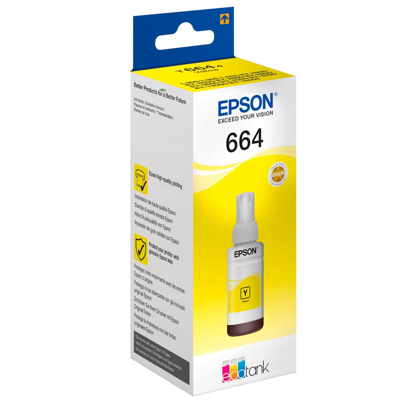 EPSON T6644 gelb Tintenflasche | C13T664440
