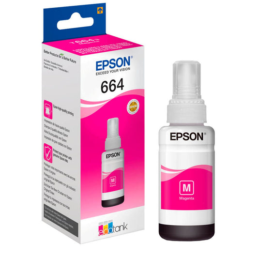 EPSON T6643 magenta Tintenflasche | C13T664340