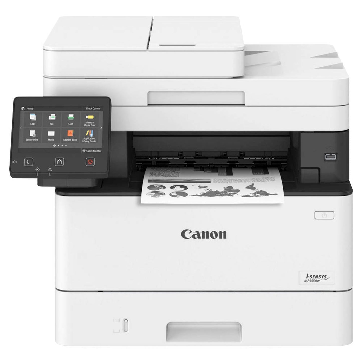 Canon i-SENSYS MF455dw 4 in 1 Laser-Multifunktionsdrucker grau | 5161C006BA