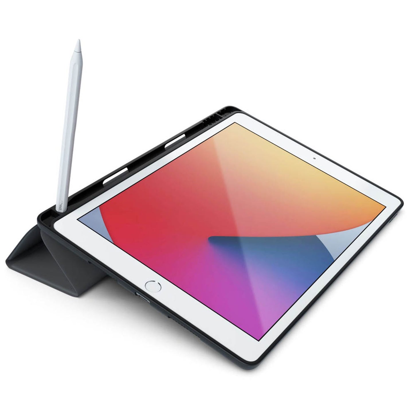 NEXT ONE Roll Case with Pen Holder Tablet-Tasche für Apple iPad 7. Gen (2019), iPad 8. Gen (2020), iPad 9. Gen (2021) schwarz | IPAD-10.2-ROLLBLK