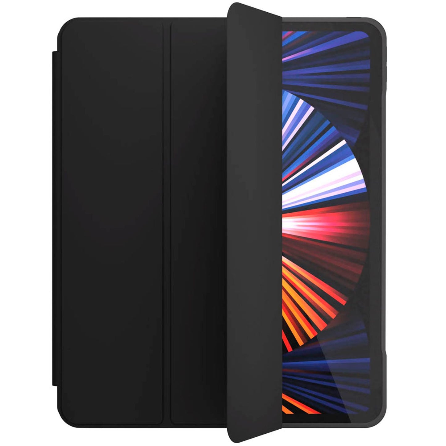NEXT ONE Roll Case with Pen Holder Tablet-Tasche für Apple iPad Pro 12,9" 3. Gen (2018), iPad Pro 12,9" 4. Gen (2020), iPad Pro 12,9" 5. Gen (2021) schwarz | IPAD-12.9-ROLLBLK