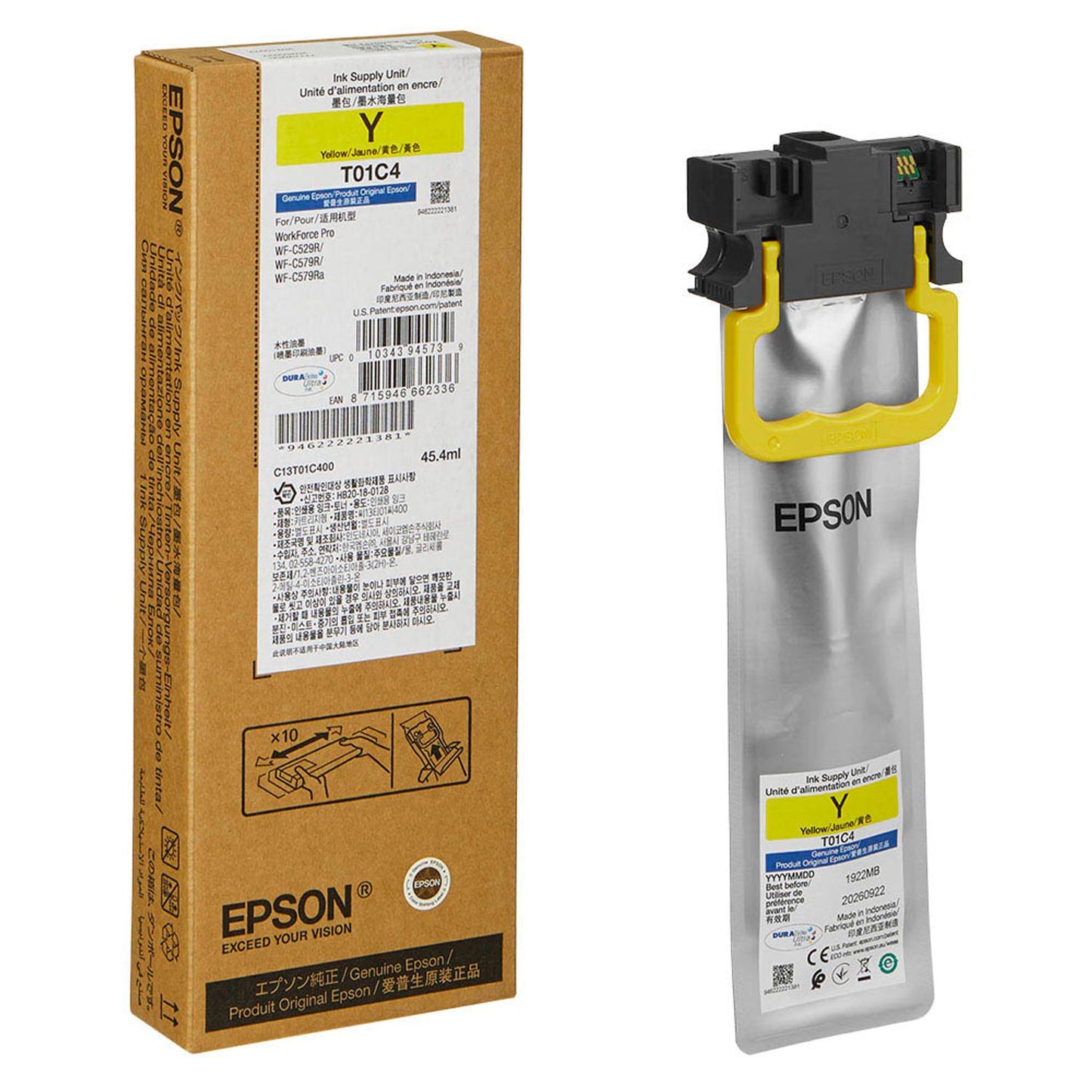 EPSON T01C400XL Y gelb Druckerpatrone | C13T01C400