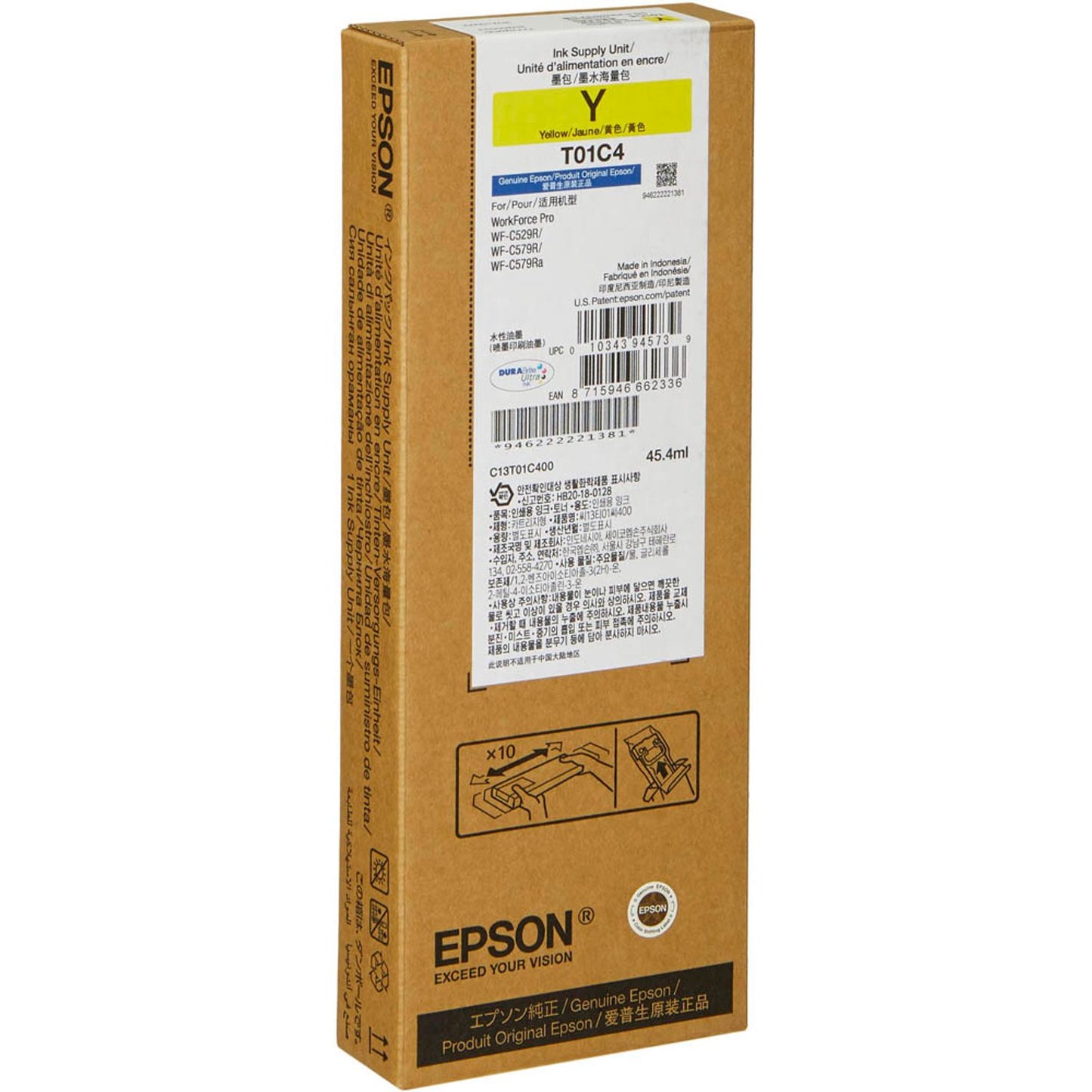 EPSON T01C400XL Y gelb Druckerpatrone | C13T01C400