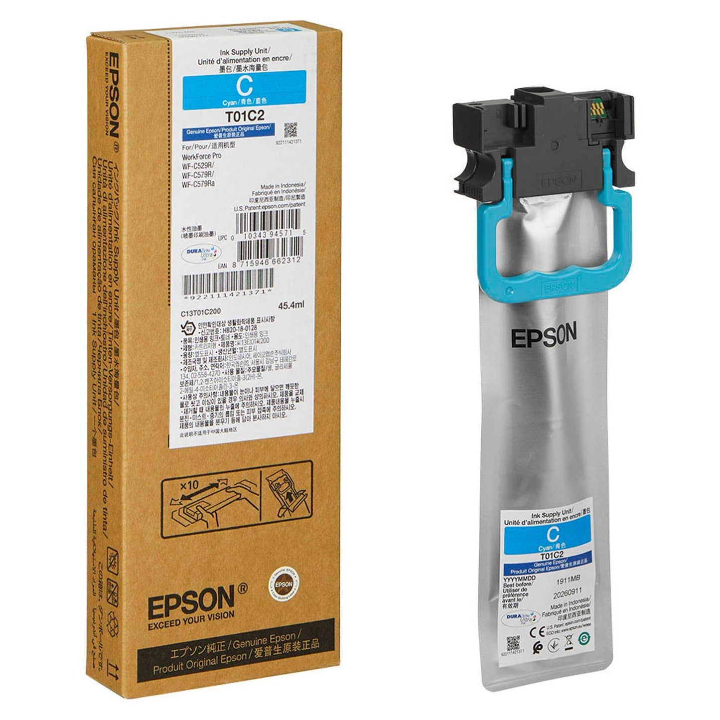 EPSON T01C200XL C cyan Druckerpatrone | C13T01C200