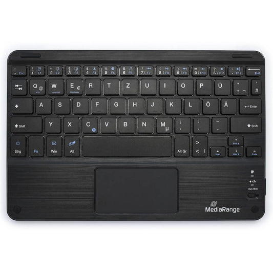 MediaRange Tastatur kabellos schwarz | MROS130