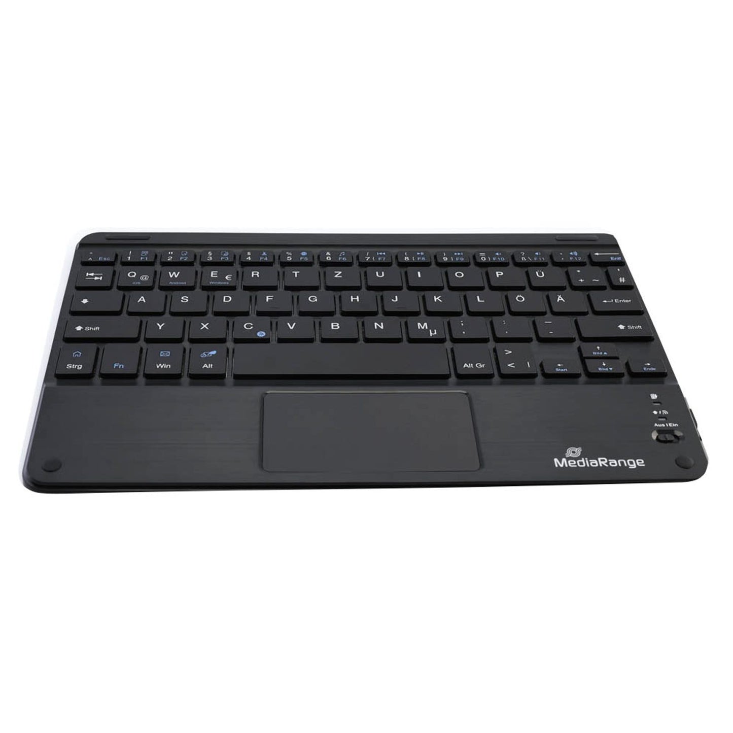 MediaRange Tastatur kabellos schwarz | MROS130