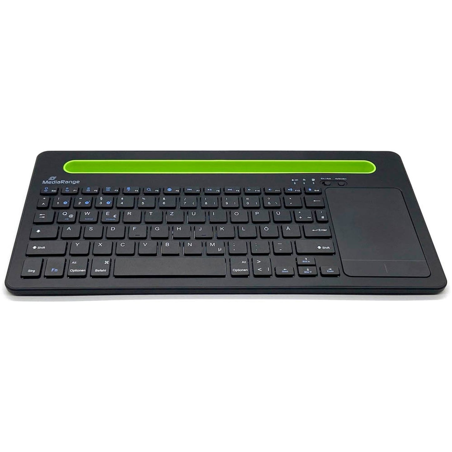 MediaRange Tastatur kabellos schwarz | MROS131