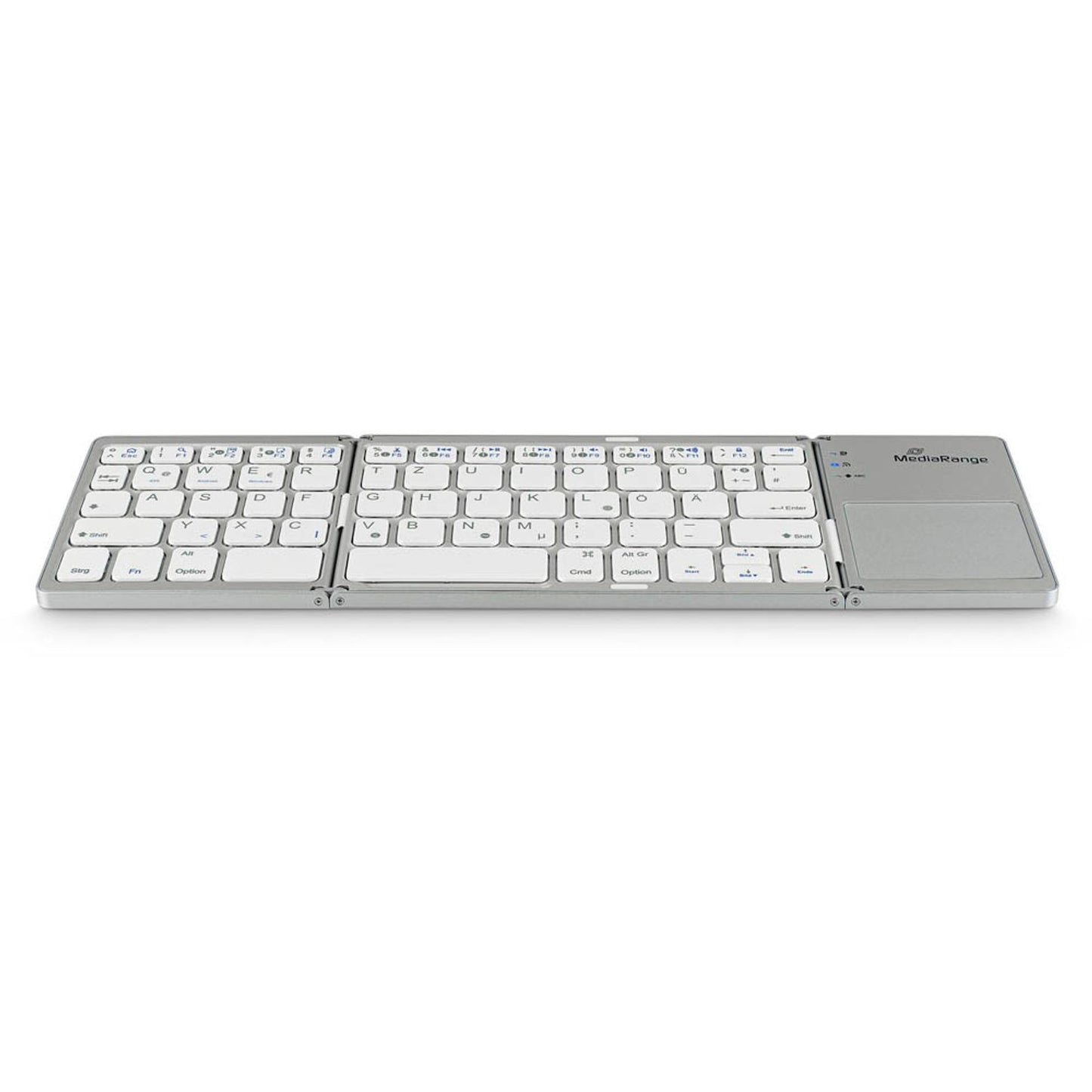 MediaRange Tastatur kabellos silber | MROS133