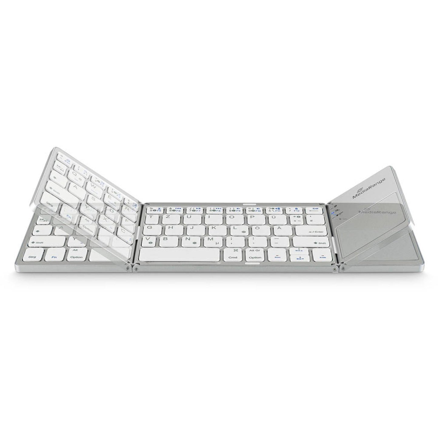 MediaRange Tastatur kabellos silber | MROS133
