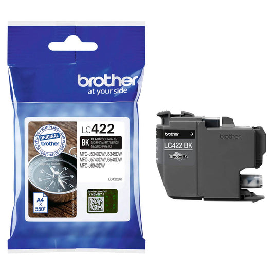 brother LC-422BK schwarz Druckerpatrone | LC422BK