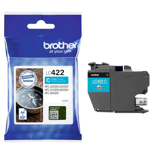 brother LC-422C cyan Druckerpatrone | LC422C