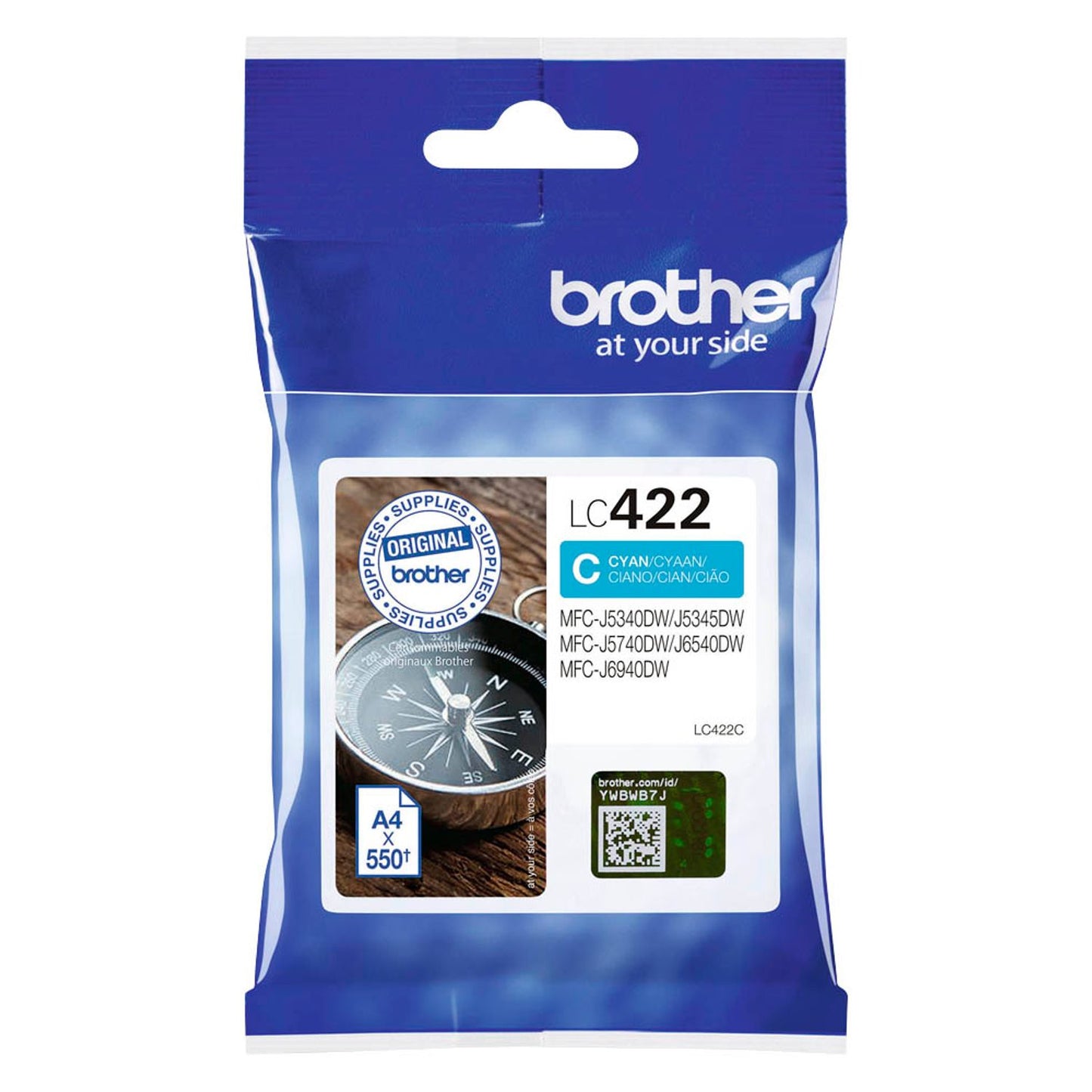 brother LC-422C cyan Druckerpatrone | LC422C