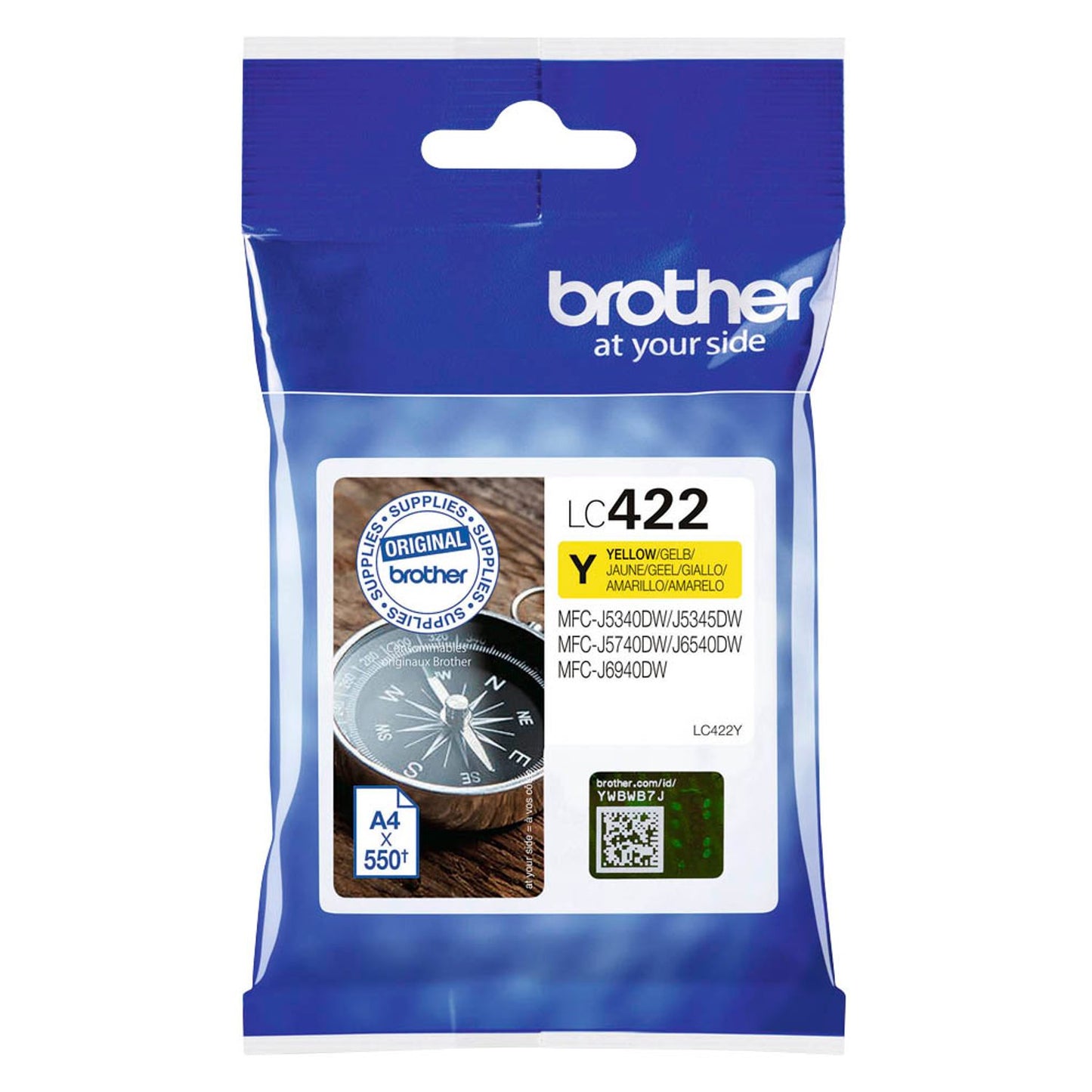 brother LC-422Y gelb Druckerpatrone | LC422Y