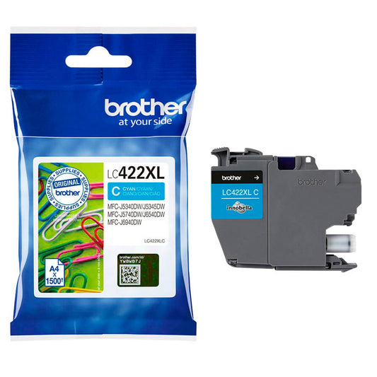brother LC-422XLC cyan Druckerpatrone | LC422XLC
