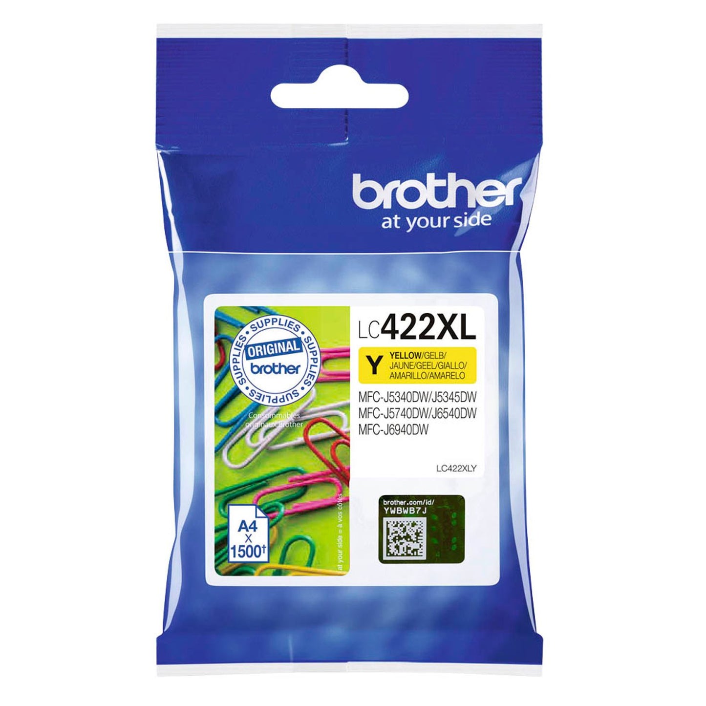 brother LC-422XLY gelb Druckerpatrone | LC422XLY