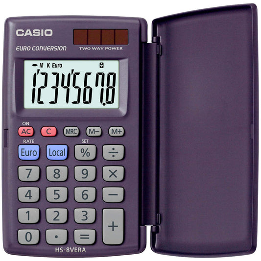 CASIO Taschenrechner dunkelblau | HS-8VERA