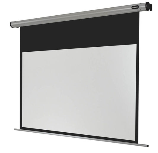 celexon elektrische Rolloleinwand HomeCinema Motor 16:9,