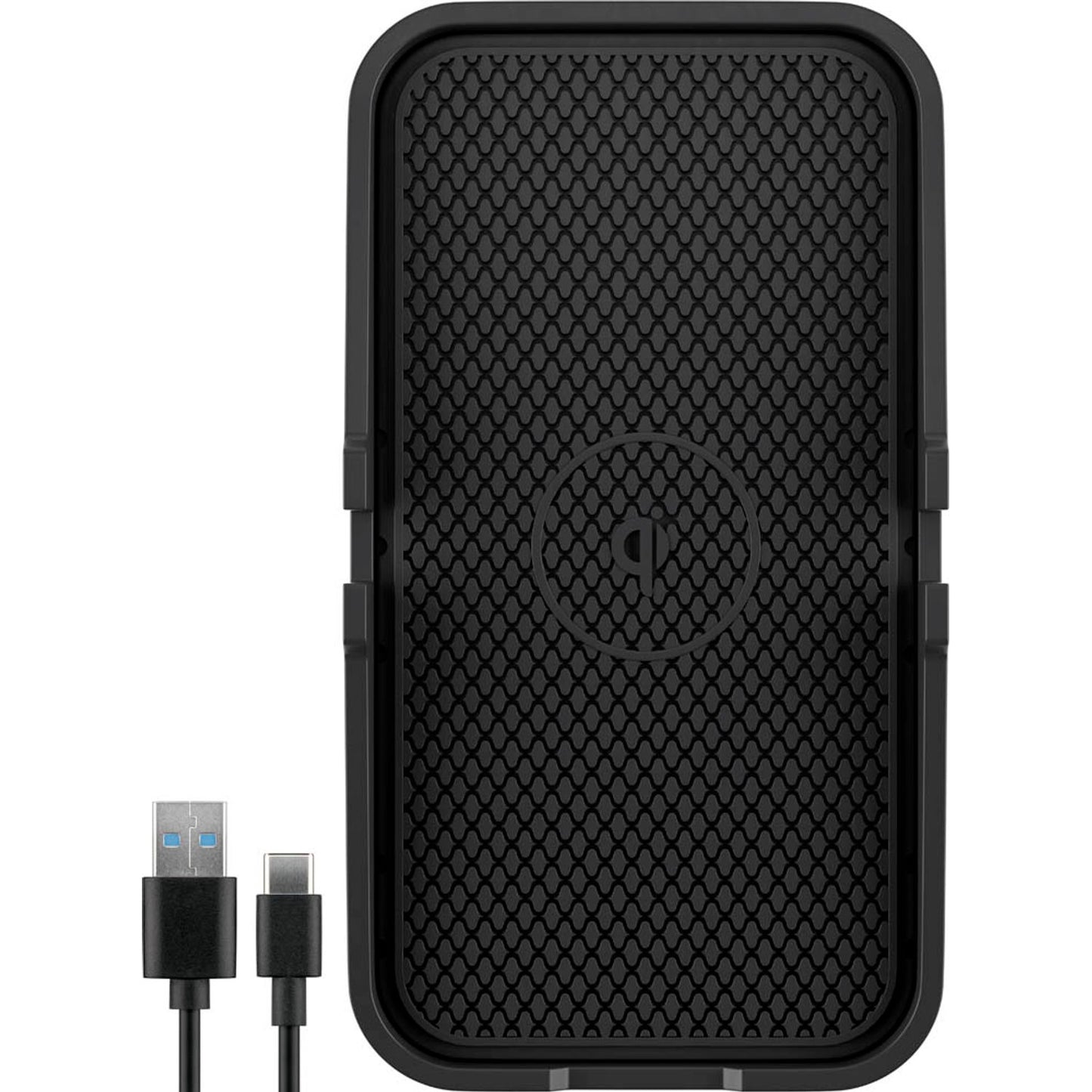 goobay Schnellladematte Induktive Ladestation schwarz, 15 Watt | 60471