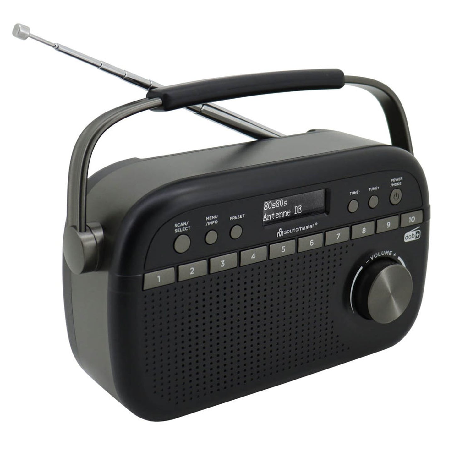 soundmaster DAB+ Empfänger schwarz | DAB280SW
