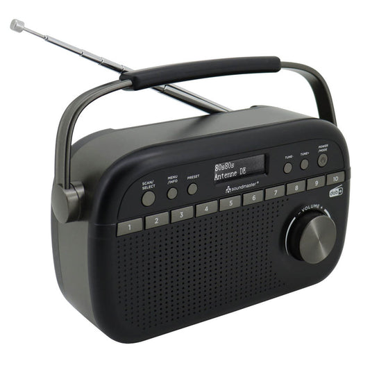 soundmaster DAB+ Empfänger schwarz | DAB280SW