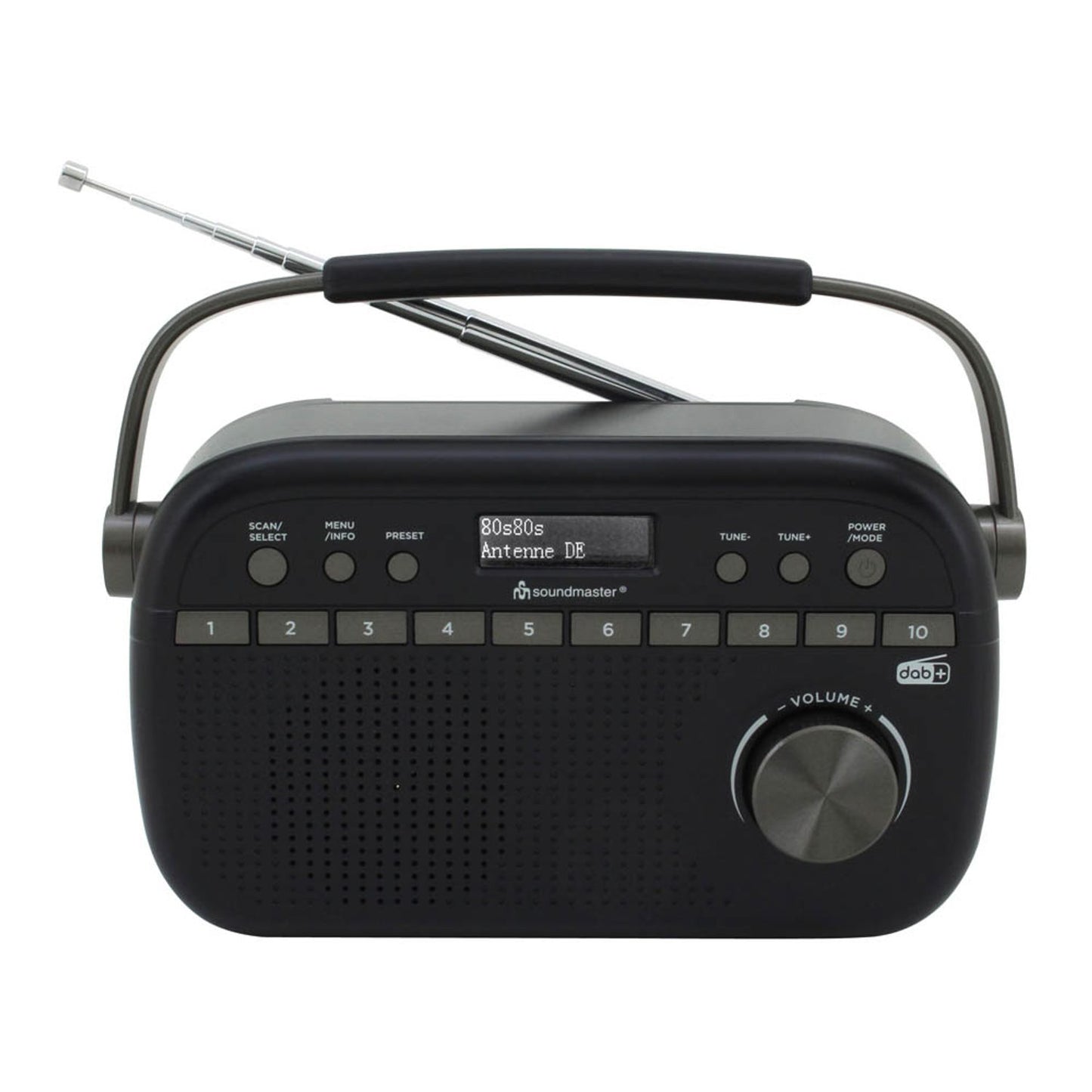soundmaster DAB+ Empfänger schwarz | DAB280SW