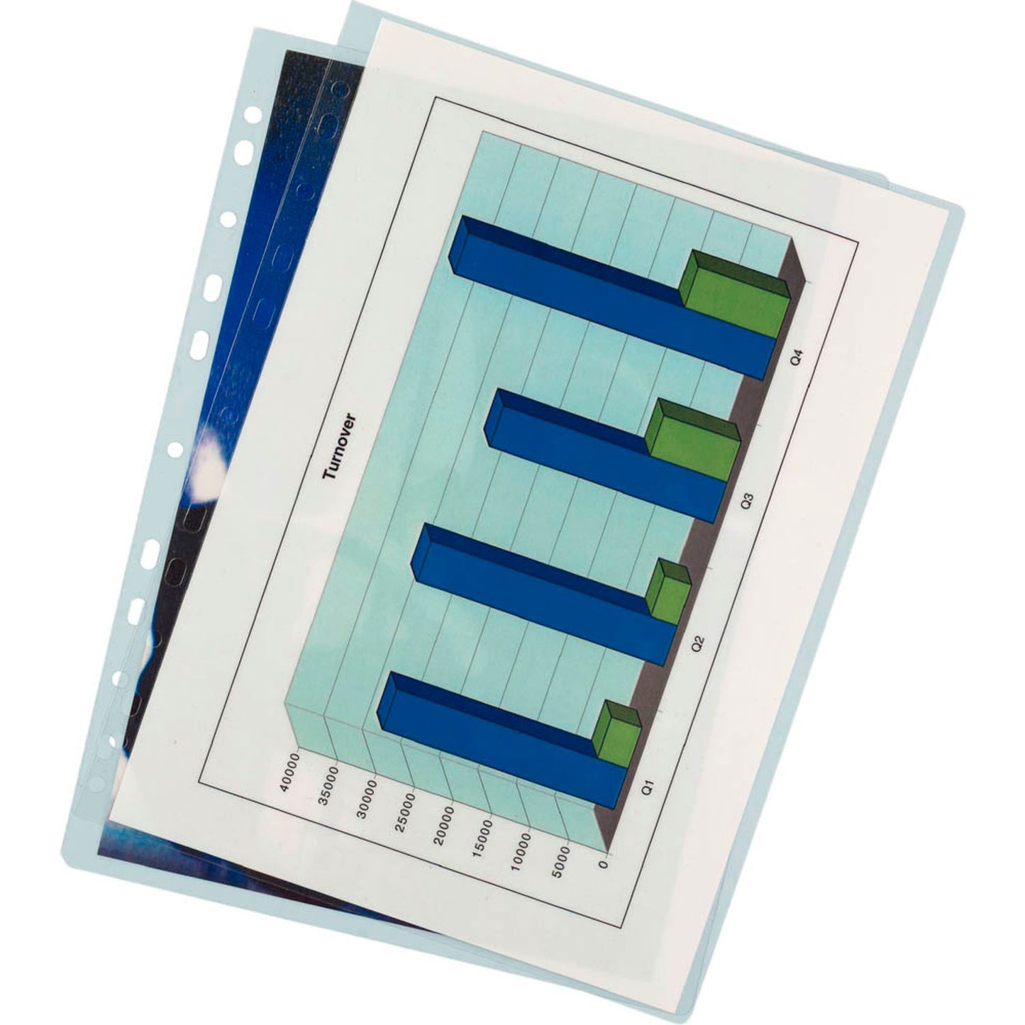 LEITZ Laminierfolien glänzend für A4 80 micron Universal-Lochung | 16918 | 1 Pack = 100 St.