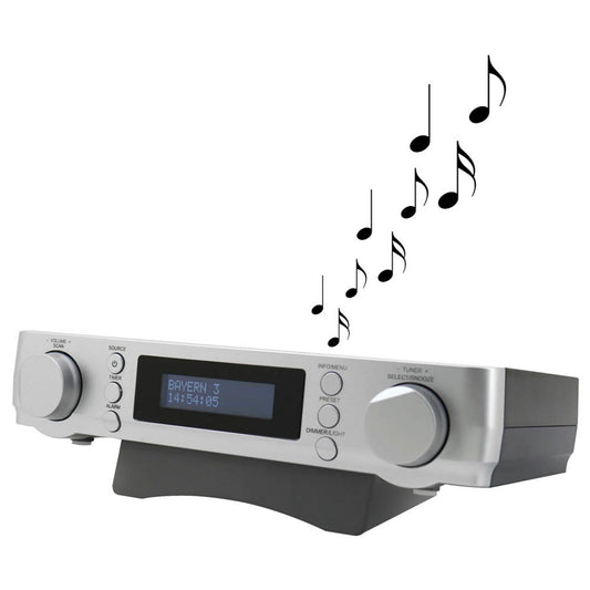 soundmaster Unterbauradio silber | UR2022SI
