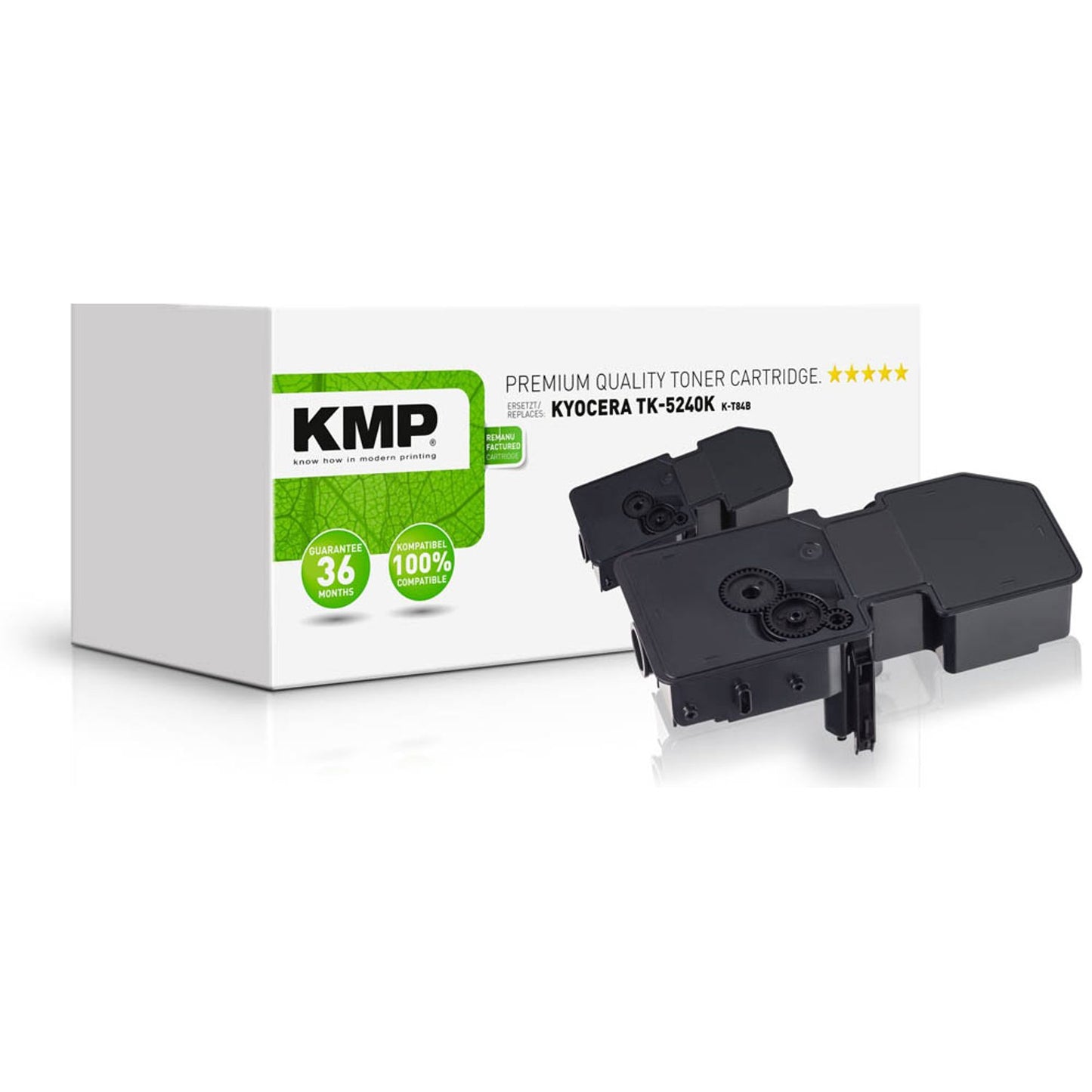 KMP K-T84B schwarz Toner kompatibel zu KYOCERA TK-5240K | 2912,0000