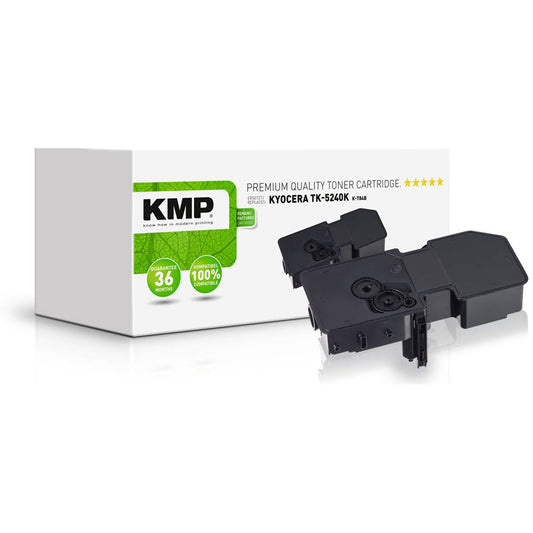 KMP K-T84B schwarz Toner kompatibel zu KYOCERA TK-5240K | 2912,0000