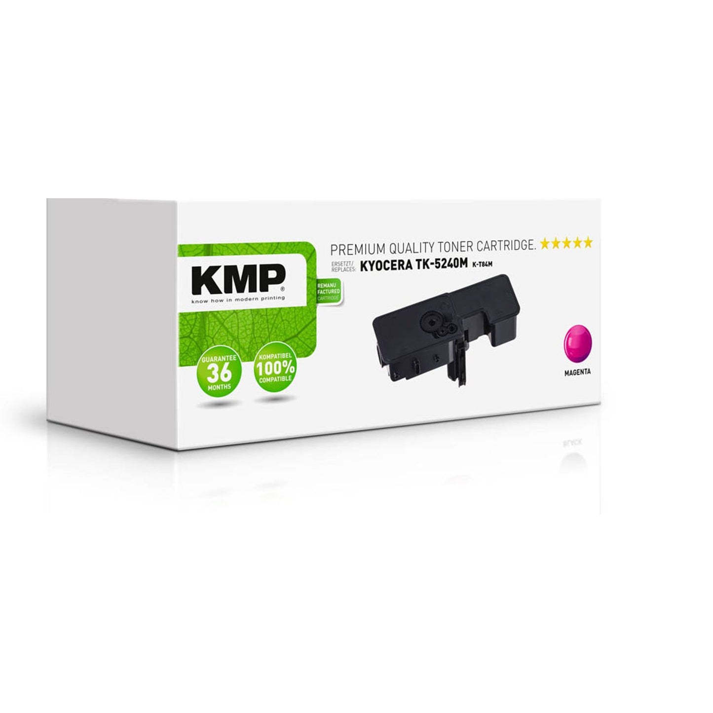 KMP K-T84M magenta Toner kompatibel zu KYOCERA TK-5240M | 2912,0006