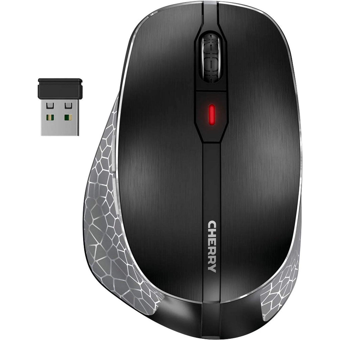 CHERRY MW 8C Maus kabellos schwarz, silber | JW-8600