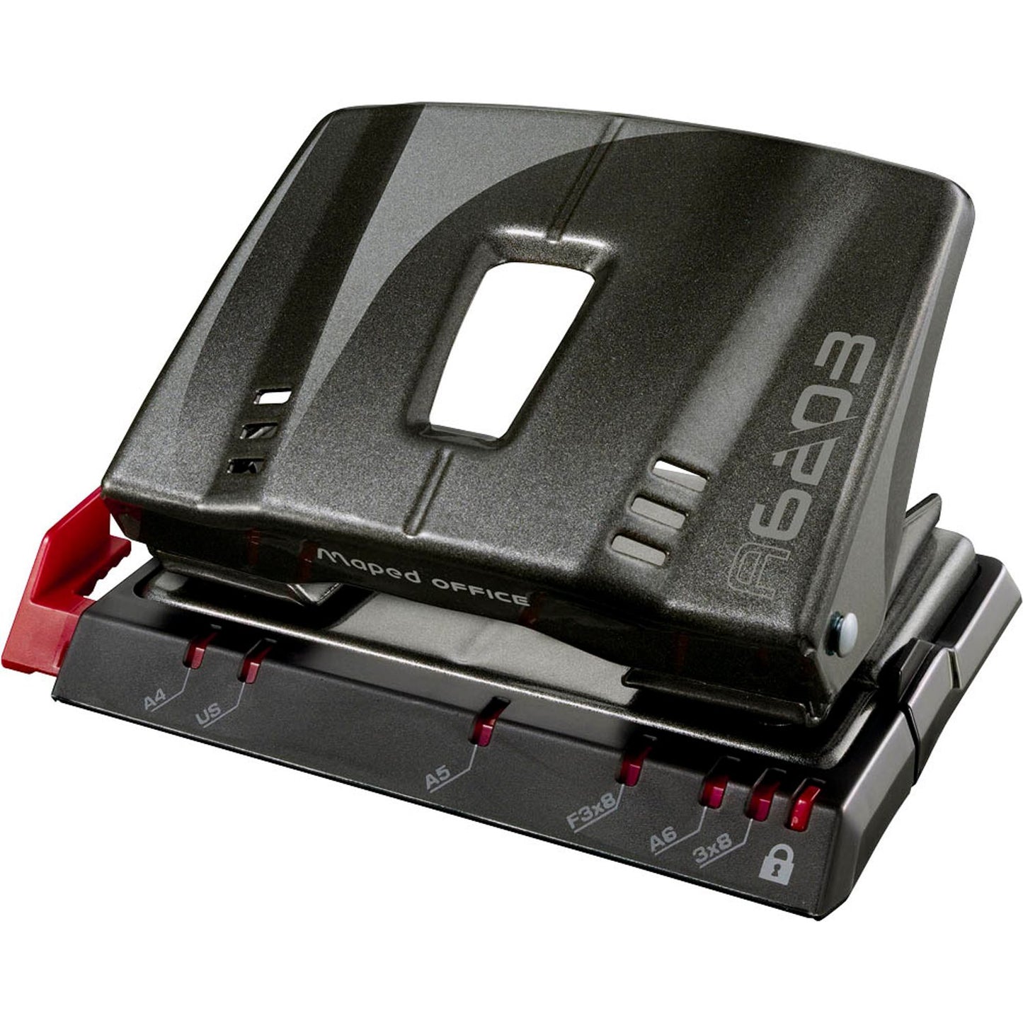 maped Locher und Heftgeräte Set Advanced Metal schwarz | 898011