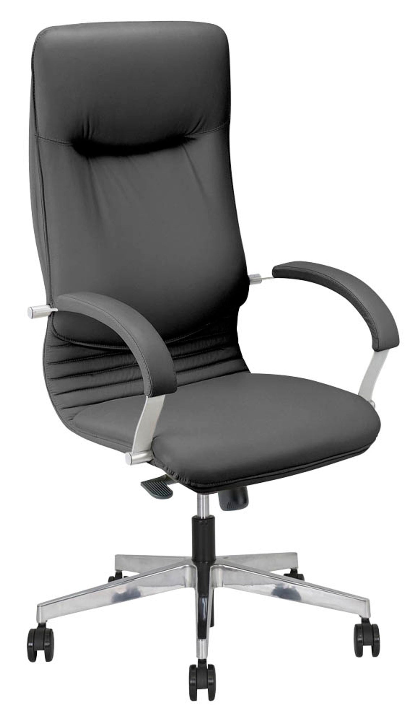Nowy Styl Chefsessel Nova Steel Leder, Gestell alu