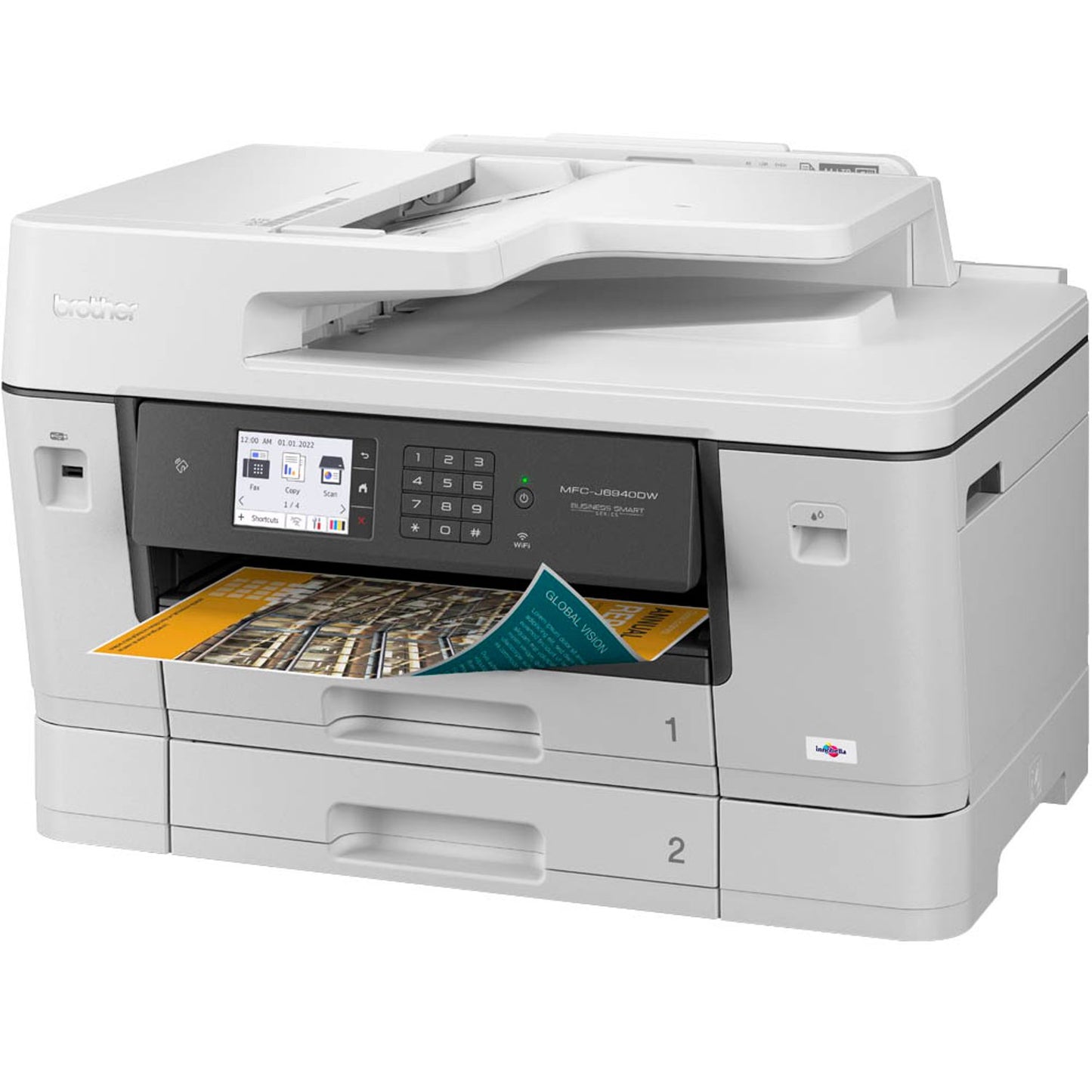brother MFC-J6940DW 4 in 1 Tintenstrahl-Multifunktionsdrucker grau | MFCJ6940DWRE1
