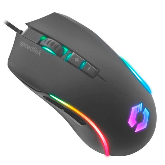 speedlink ZAVOS Gaming Maus kabelgebunden schwarz | SL-680022-RRBK