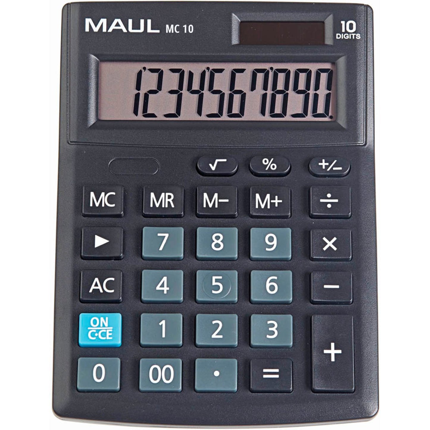 MAUL MC 10 Tischrechner schwarz | 7265490