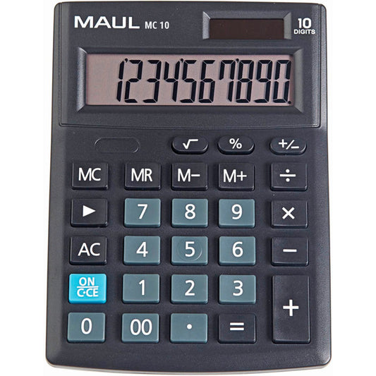 MAUL MC 10 Tischrechner schwarz | 7265490