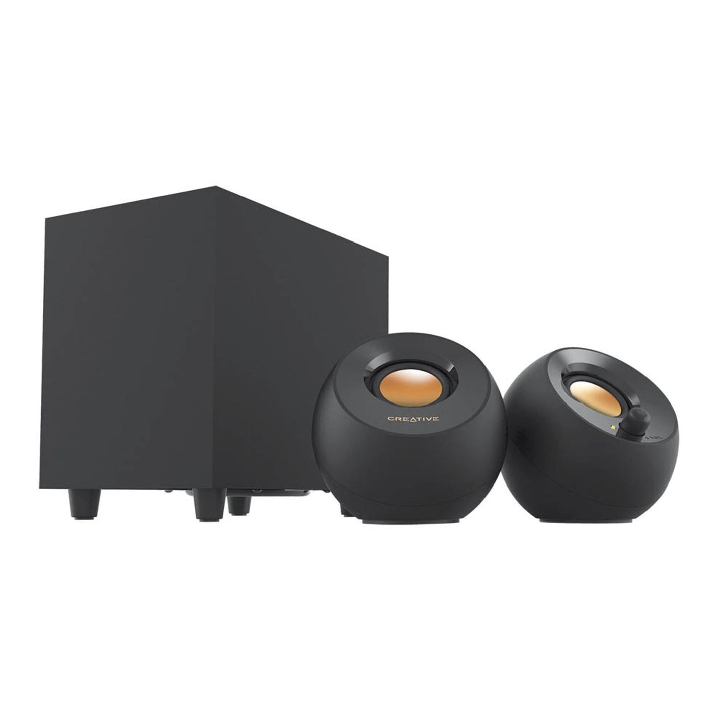 CREATIVE PEBBLE PLUS 2.1 Lautsprecher schwarz | 51MF0480AA000