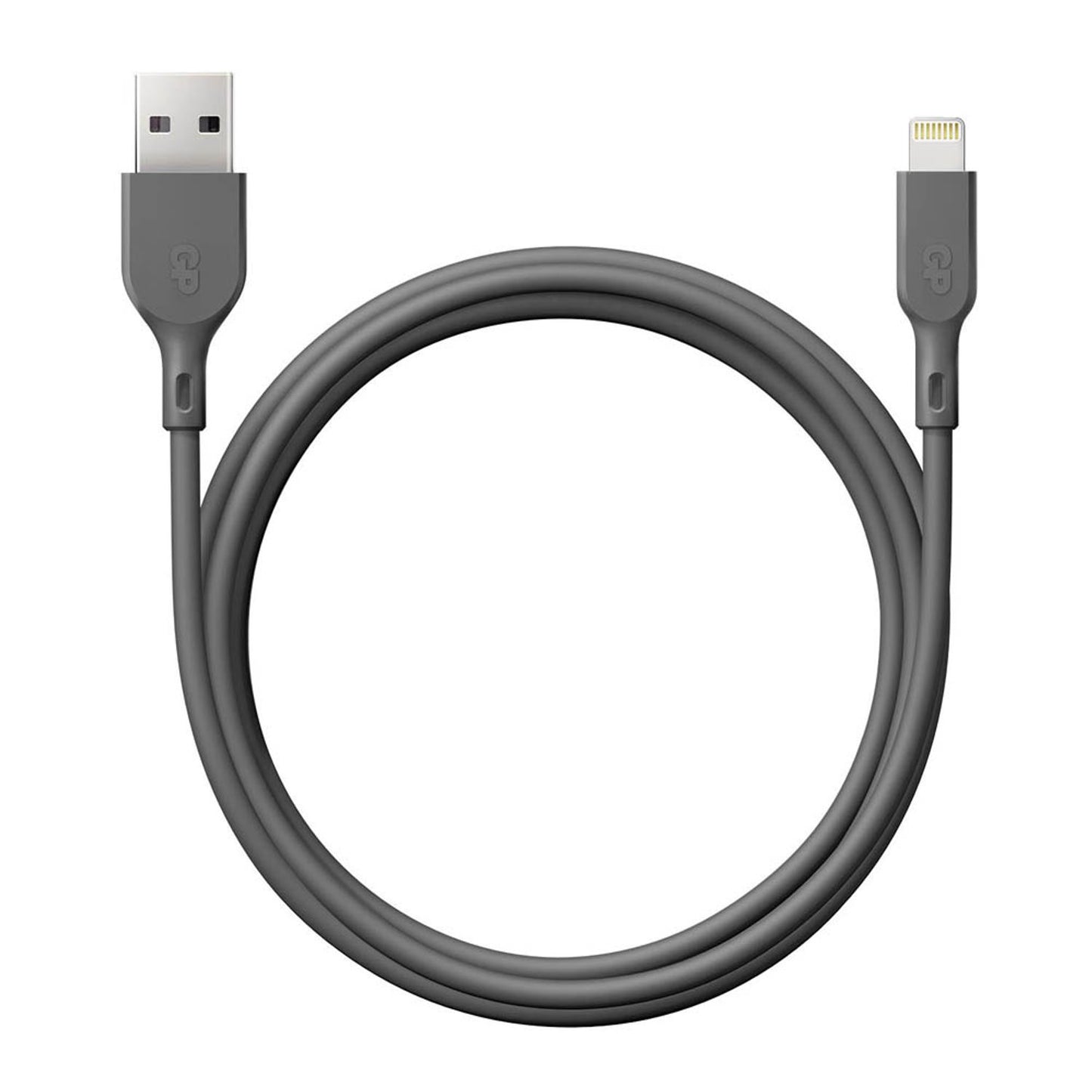 GP USB 2.0 A/Lightning Kabel 1,0 m grau | GPCBCl1NGYUSB160