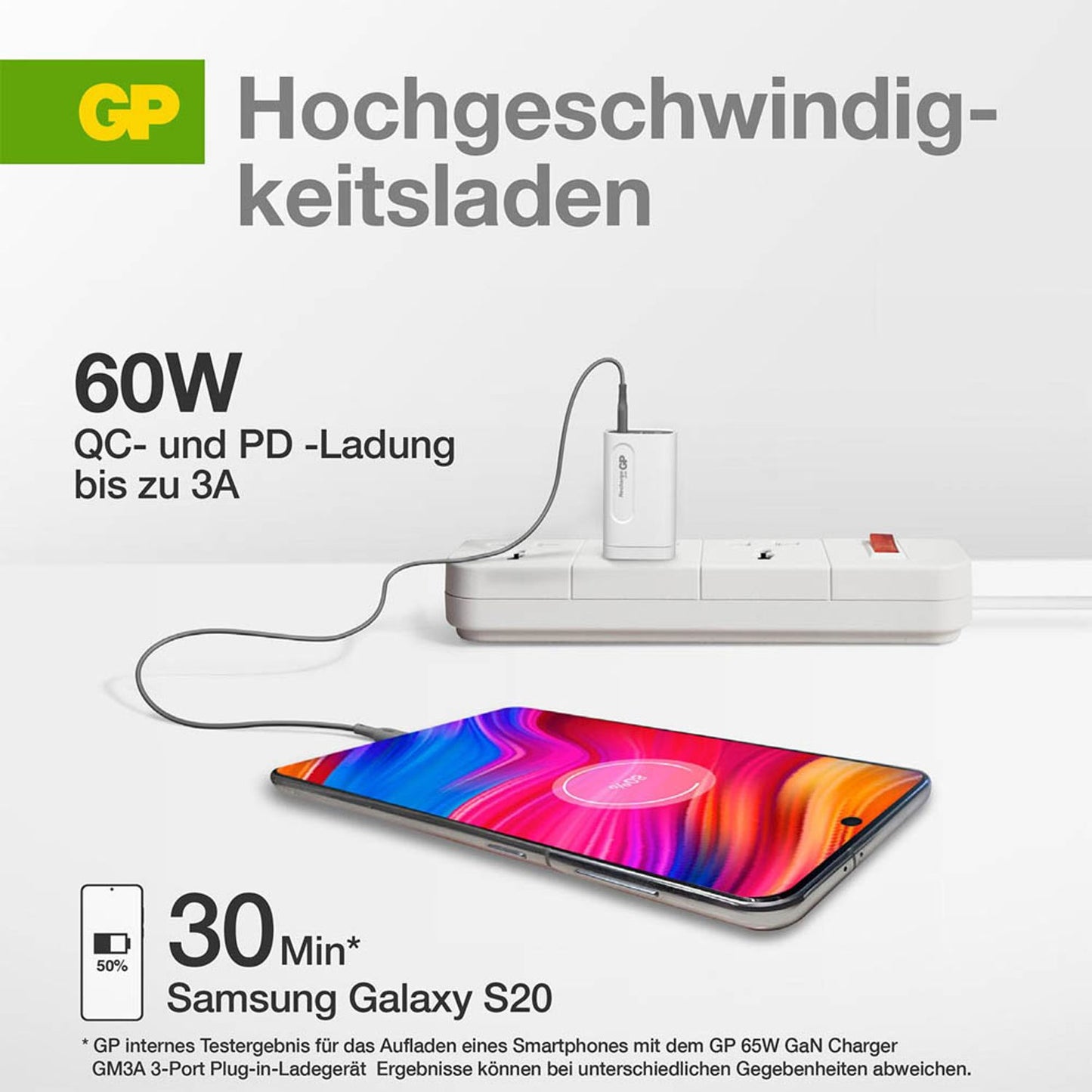 GP USB C Kabel 1,0 m grau | GPCBCC1PGYUSB252