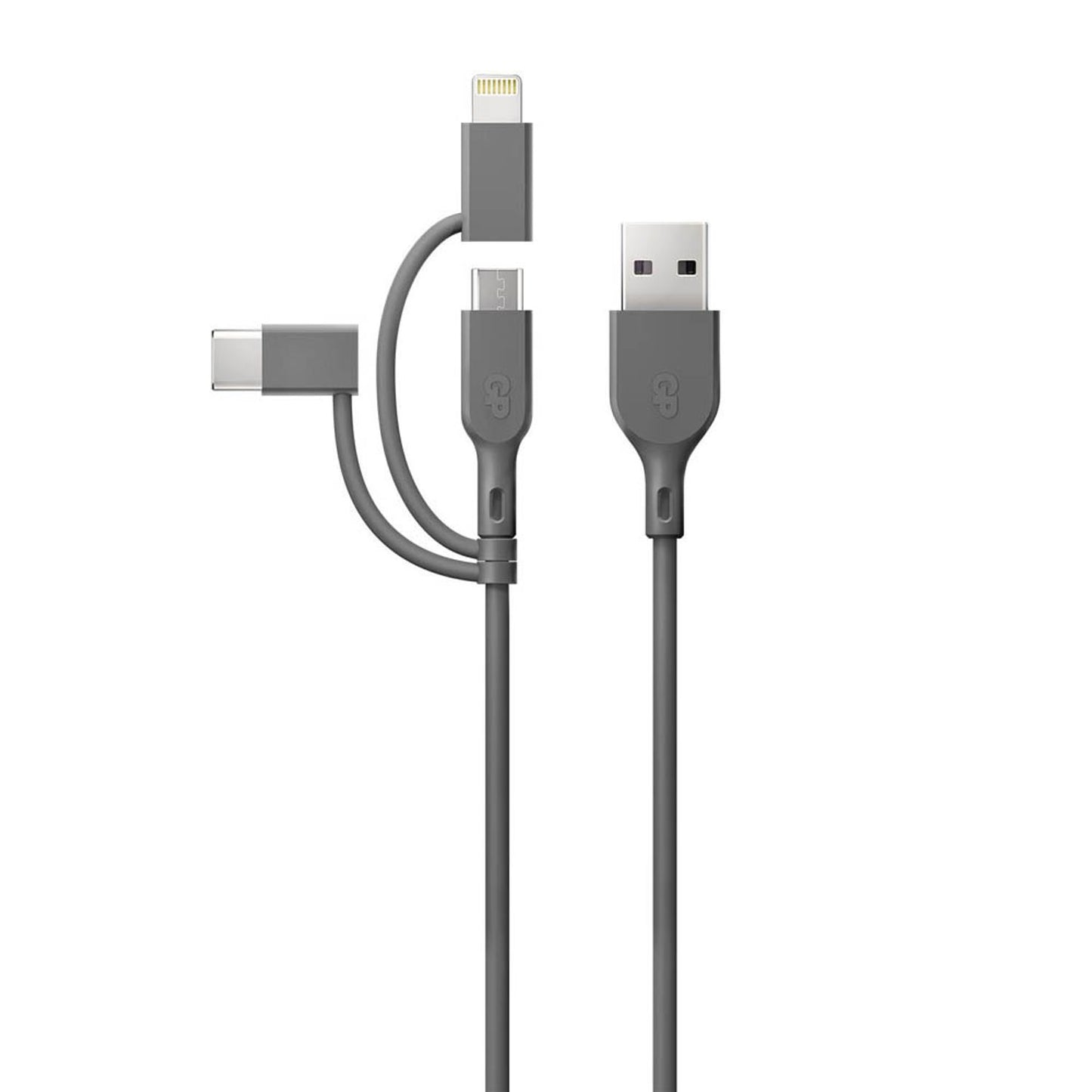 GP USB 2.0 A Kabel 1,0 m grau | GPCBCY1NGYUSB313