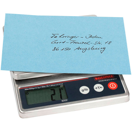 SOEHNLE PROFESSIONAL Briefwaage 9202 silber für max. 0,5 kg | 9202.10.001
